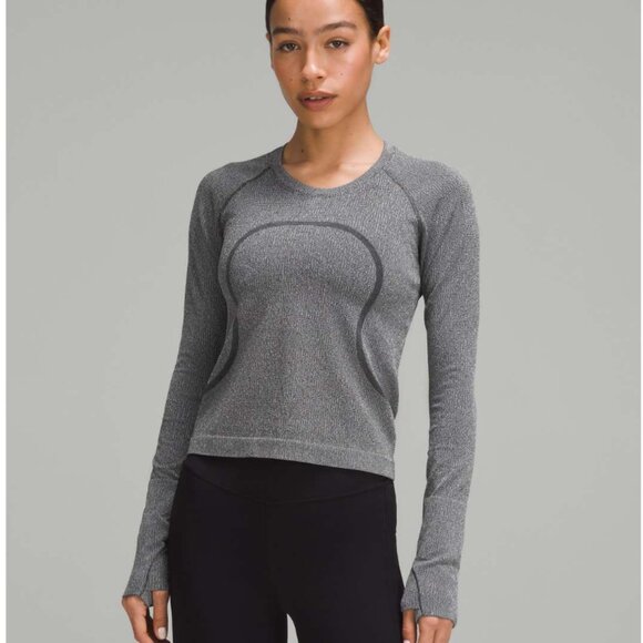 lululemon athletica Tops - Lululemon Swiftly Tech Long-Sleeve Shirt 2.0 *Waist Length Size 10